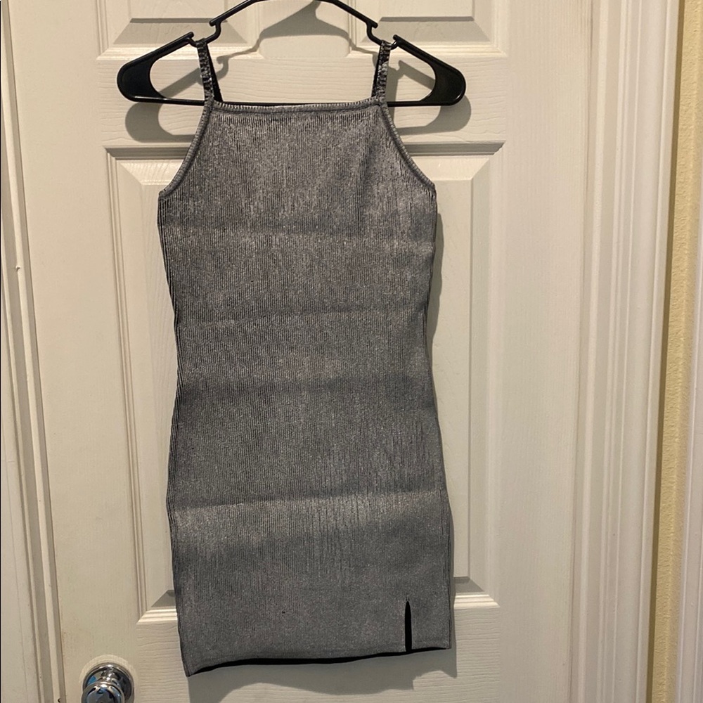 Elegant Silver Dress